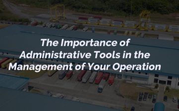 Administrative Tools in the Management of Your Operation